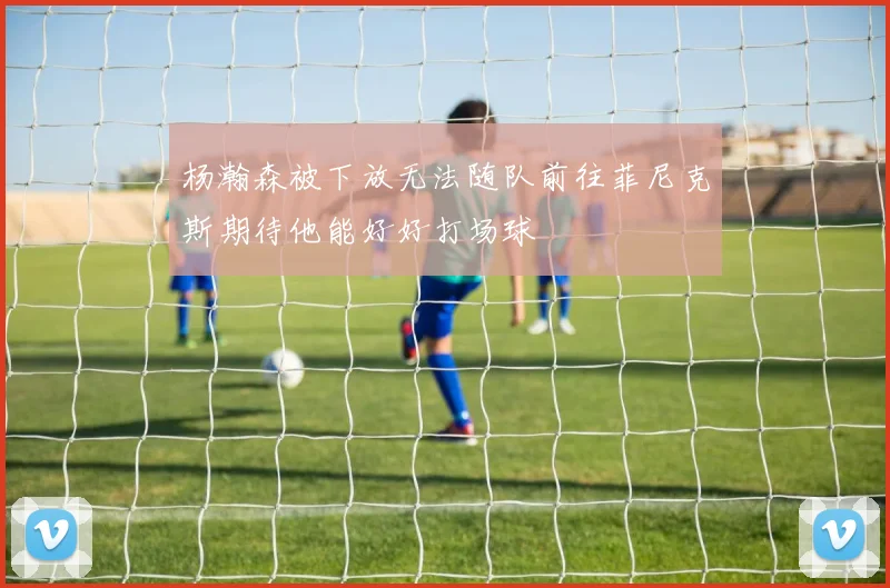 杨瀚森被下放无法随队前往菲尼克斯期待他能好好打场球